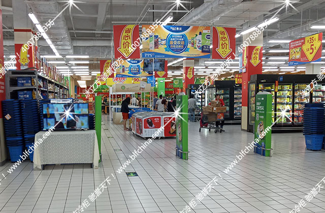 超市便利店冰柜岛柜冰立方