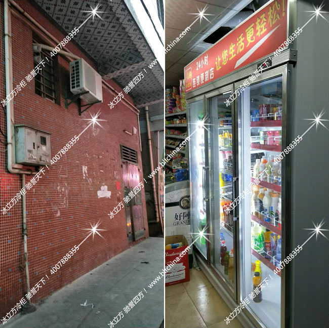 长安镇涌头村好运来三门冰柜-东莞冷柜安装